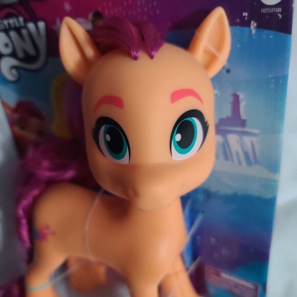 My Little Pony 7" Orange Pink Doll Toy Figure with Yellow Comb Sunny Starscout - Picture 5 of 8
